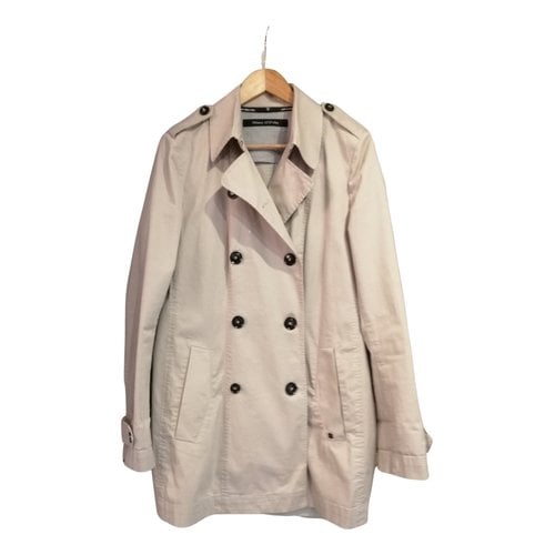 Pre-owned Marc O'polo Trench Coat In Beige