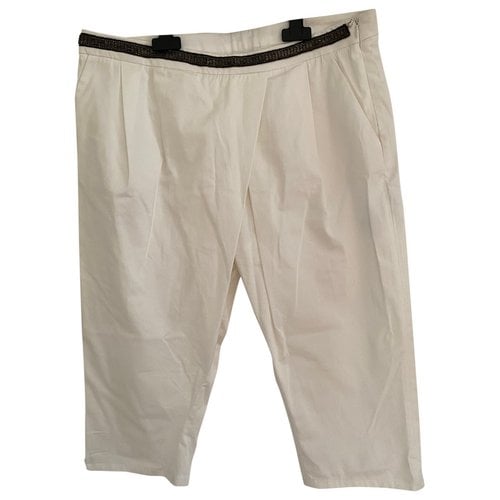 Pre-owned Eleventy Shorts In White