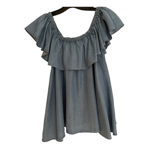 Pre-owned Rebecca Minkoff Blouse In Blue