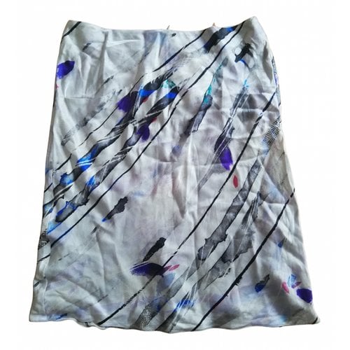 Pre-owned Giorgio Armani Silk Mid-length Skirt In Multicolour