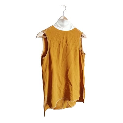 Pre-owned Marni Vest In Yellow