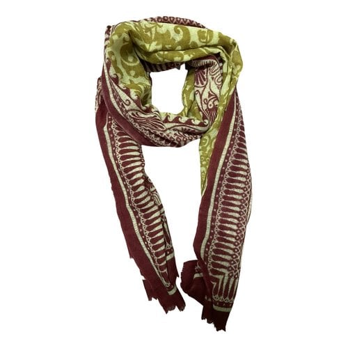 Pre-owned Epice Wool Scarf In Multicolour