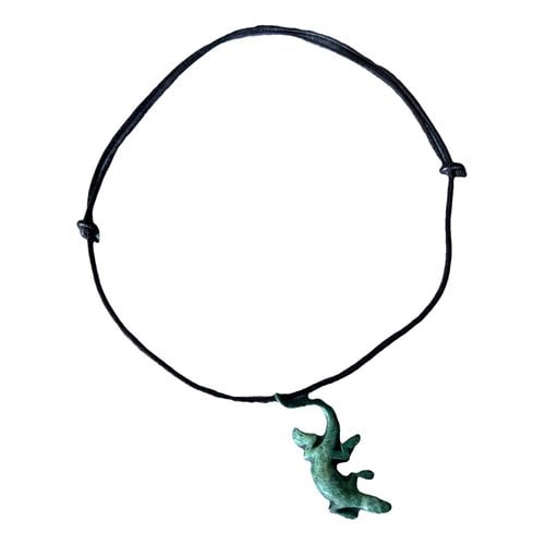 Pre-owned Mayoral Necklace In Green