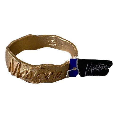 Pre-owned Claude Montana Bracelet In Gold
