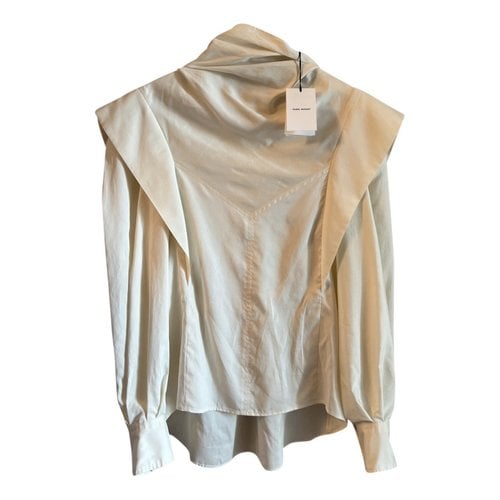 Pre-owned Isabel Marant Silk Shirt In Beige
