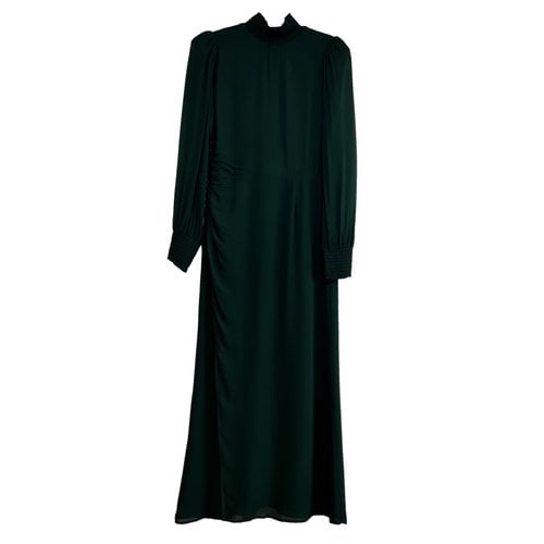 Pre-owned Reformation Dress In Green