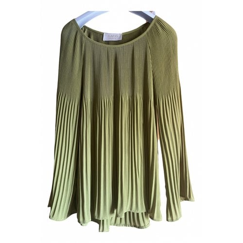 Pre-owned Kaos Blouse In Green