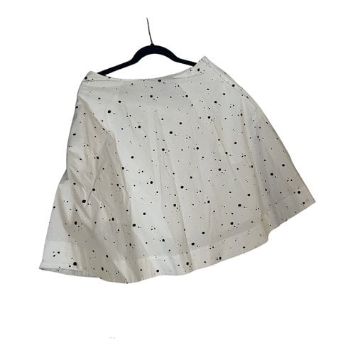 Pre-owned Marc By Marc Jacobs Mid-length Skirt In White
