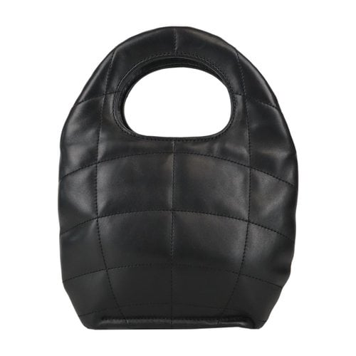 Pre-owned Reike Nen Leather Handbag In Black