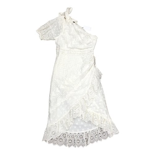 Pre-owned Ulla Johnson Mid-length Dress In White