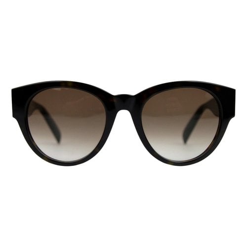 Pre-owned Alexander Mcqueen Sunglasses In Brown