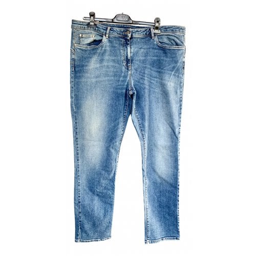 Pre-owned Marina Rinaldi Jeans In Blue