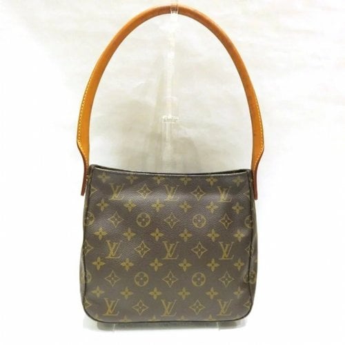 Pre-owned Louis Vuitton Looping Cloth Handbag In Brown