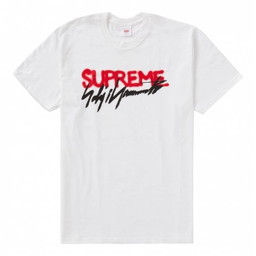 Pre-owned Supreme X Yohji Yamamoto T-shirt In White
