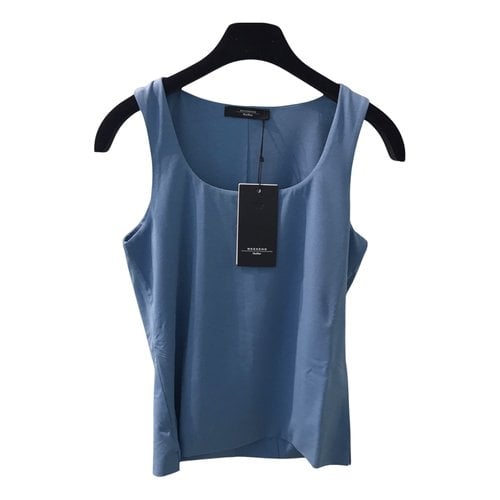 Pre-owned Max Mara Camisole In Blue