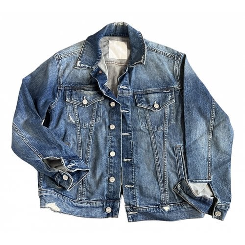 Pre-owned Mother Mjacket In Blue
