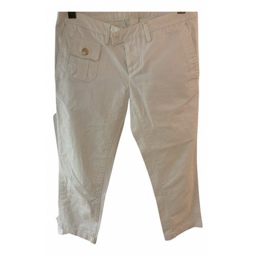 Pre-owned Dsquared2 Short Pants In White