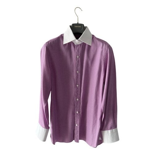 Pre-owned Tom Ford Shirt In Pink