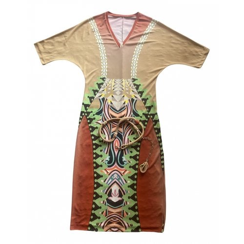 Pre-owned Etro Mid-length Dress In Multicolour