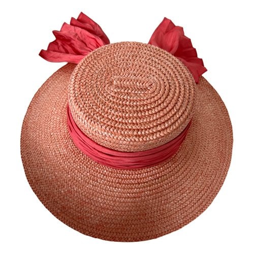 Pre-owned Eugenia Kim Hat In Pink
