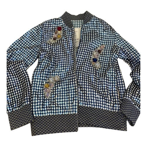 Pre-owned Ashish Jacket In Blue