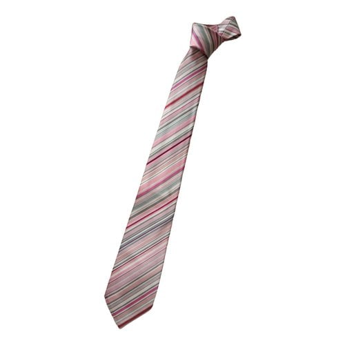 Pre-owned Paul Smith Silk Tie In Pink