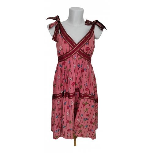 Pre-owned Kenzo Mid-length Dress In Pink