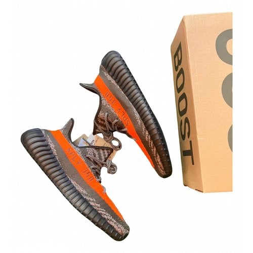 Pre-owned Yeezy X Adidas Boost 350 V2 Cloth Low Trainers In Orange