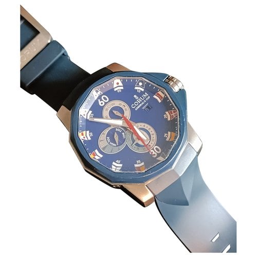Pre-owned Corum Admiral's Cup Watch In Blue