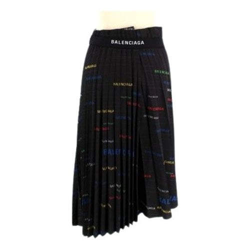 Pre-owned Balenciaga Skirt In Black