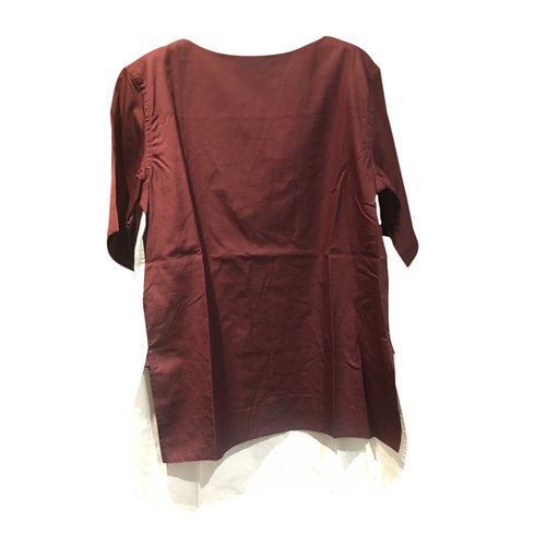 Pre-owned Marni T-shirt In Burgundy