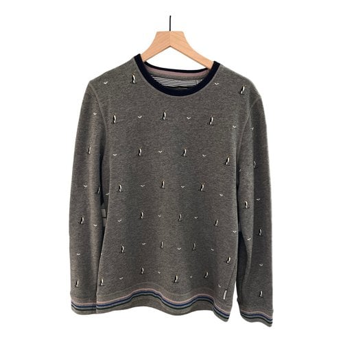 Pre-owned Ted Baker Sweatshirt In Grey