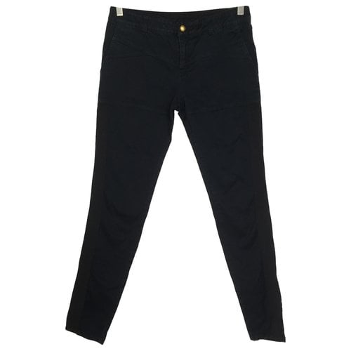 Pre-owned Louis Vuitton Slim Pants In Black