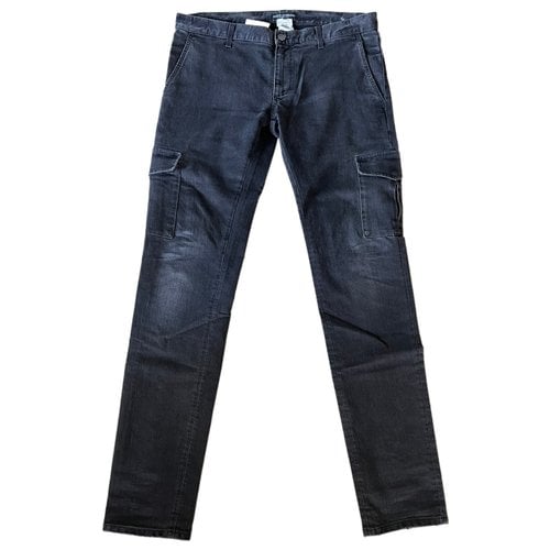 Pre-owned Dolce & Gabbana Straight Jeans In Anthracite
