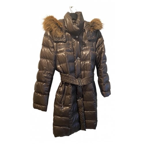 Pre-owned Basler Puffer In Brown