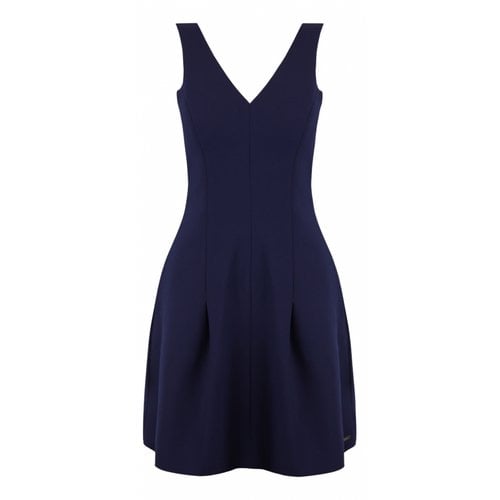 Pre-owned Armani Exchange Mid-length Dress In Navy