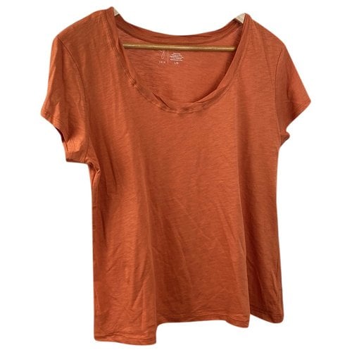 Pre-owned Joie T-shirt In Orange