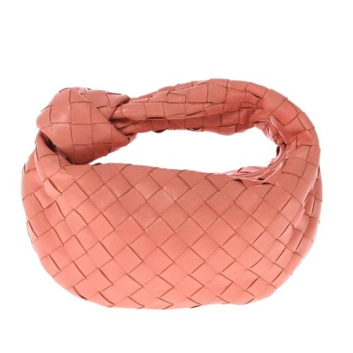 Pre-owned Bottega Veneta Jodie Leather Handbag In Pink