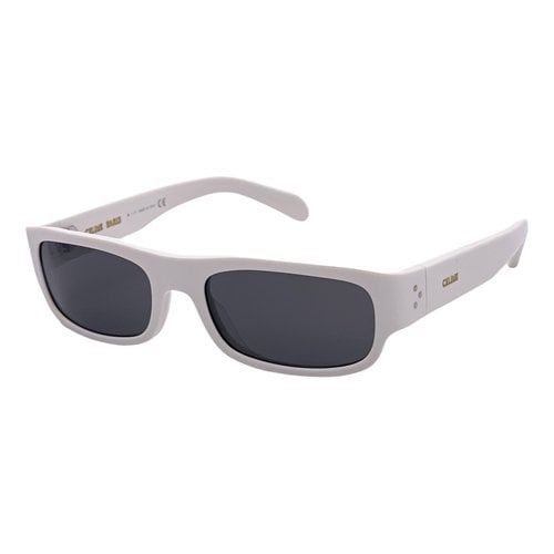 Pre-owned Celine Sunglasses In White