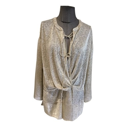 Pre-owned Iro Blouse In Gold