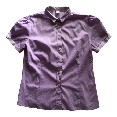 Pre-owned Fay Blouse In Purple