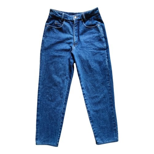 Pre-owned Jil Sander Boyfriend Jeans In Blue