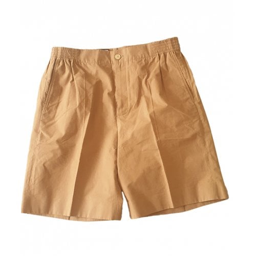 Pre-owned Gucci Short In Camel