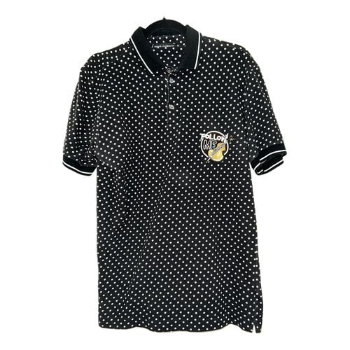 Pre-owned Dolce & Gabbana Polo Shirt In Black