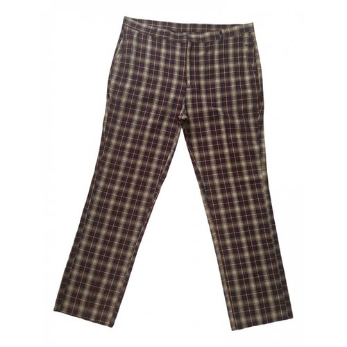 Pre-owned Band Of Outsiders Trousers In Brown