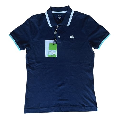 Pre-owned La Martina Polo Shirt In Blue