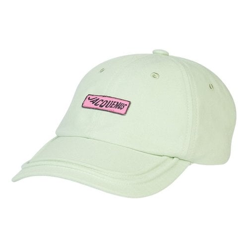 Pre-owned Jacquemus Cap In Green