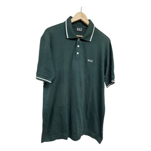 Pre-owned Emporio Armani Polo Shirt In Green