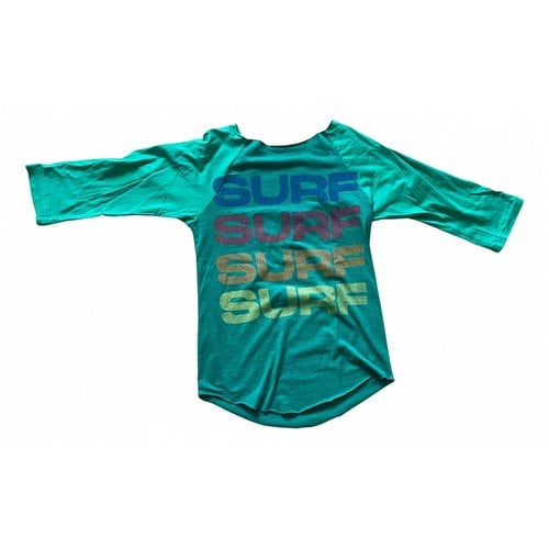 Pre-owned Aviator Nation T-shirt In Green