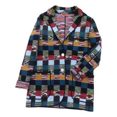 Pre-owned Missoni Wool Blazer In Multicolour